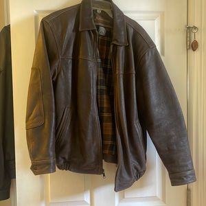 Leather jacket